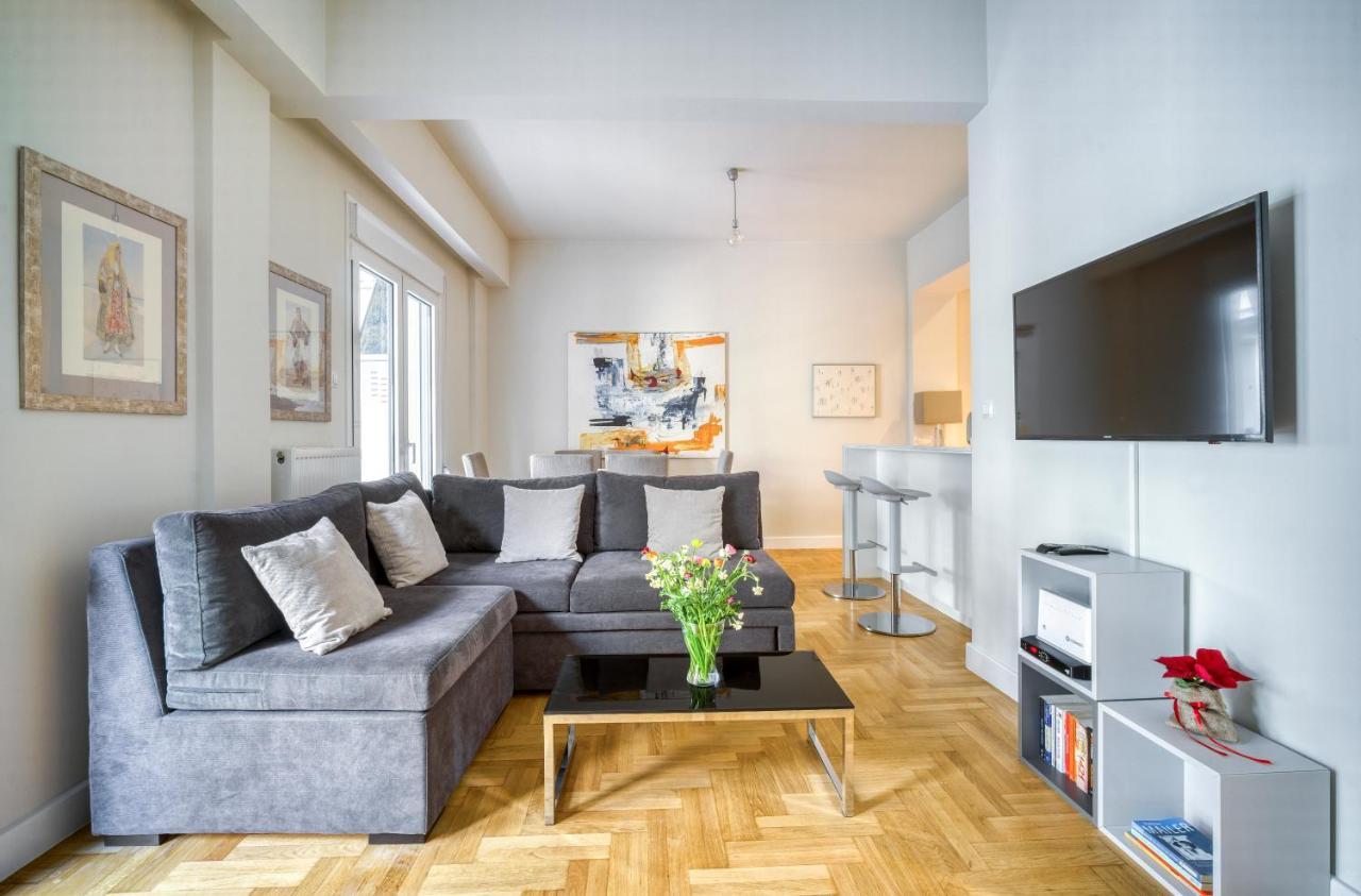 Lovely Sunlit Central Athens 2 Bedroom 2 Bathroom Condo Exterior foto